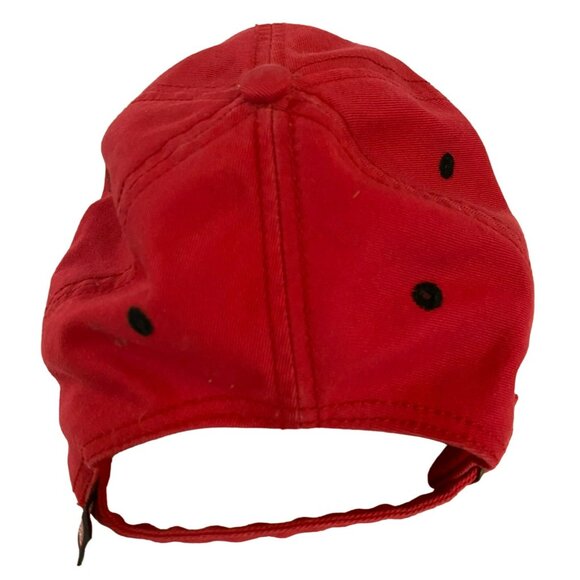 Vintage Detroit Red Wings Drew Pearson Hat Cap NHL Hockey Red Adjustable - Picture 6 of 9